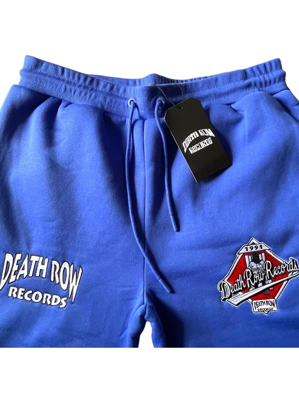 Death Row Records Sweatpants Large Blue NWT Rare Joggers